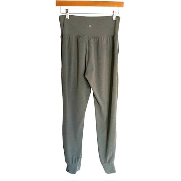 Athleta Salutation Jogger in Heather Green S/P - Picture 4 of 5